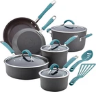 Rachael Ray Cucina Hard Anodized Nonstick Cookware Pots And Pans Set, 12 Piece, New. Price: $332.48.
