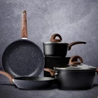 Vkoocy Pots And Pans Set Non Stick, Ceramic Cookware 6 Pcs Black, New. Price: $102.35.