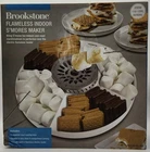 Brookstone Flameless Indoor Camping Mores Maker Table Top Electric New. Price: $18.00.