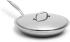 Heritage Steel Premium 5 Ply Fully Clad 12" Stainless Frying Pan With Lid New. Price: $199.95.