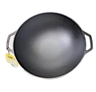Genuine Lodge Cast Iron In. L14W New Wok, Fry Cooking Pot, High Heat. Price: $71.95.