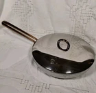 Great Jones Skillet Saut Ceramic Nonstick Pan 10" Stainless Steel Copper Handle Used. Price: $49.98.