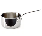 Mauviel M'cook 2.6 Qt Stainless Steel Saucepan New. Price: $285.00.