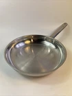 Wolfgang Puck Cafe Collection Skillet Saut Fry Pan 18/10 Stainless Steel Used. Price: $29.95.