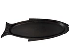 Outset Pre-seasoned Cast Iron Fish & Serving Pan Grillware Used. Price: $22.00.
