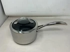 Scanpan Stainless Steel Haptiq 2-QUART Covered Saucepan New. Price: $239.95.