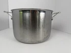 Cuisinart 8 Qt Stockpot MCP66-24 Stainless Steel Induction Ready Used. Price: $32.99.
