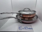 Hestan Copperbond: 11 Pan And 2QT Saucier Pot 5-PLY! Made In Italy. Used Save $. Price: $279.00.
