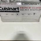 Cuisinart French Classic Tri-ply Stainless 10-PIECE Set, Silver New. Price: $314.49.