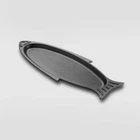Cast Iron Fish Grill Pan Gray - Outset New. Price: $53.97.
