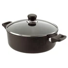 Scanpan Classic 4.5 Quart Low Sauce Pot With Lid, 10.25 Inch New. Price: $224.95.