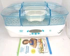 Heat Richard Simmons Electronic Steamer Healthy Cooking Model EST7 Box Used. Price: $44.99.