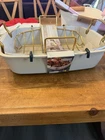 Thyme & Table 17-INCH Carbon Steel Non-stick Roasting Pan With Rack Cream New. Price: $22.00.