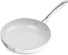 Greenlife Tri-ply Stainless Steel Healthy Ceramic Nonstick, 11" Frying Pan Skill New. Price: $86.53.