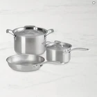 Creuset Essential Stainless-steel 5-PIECE Cookware New. Price: $153.00.