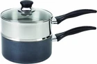 T-fal Specialty Nonstick Double Boiler Quart Oven Safe 350F Cookware Pots Pan New. Price: $44.99.