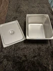 Winco 1/2 Steam Pan 6 And Cover Combo New. Price: $35.00.
