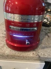 Kitchenaid Pro Line 2-SLICE Toaster Candy Apple Red KMT2203CA Used. Price: $120.00.