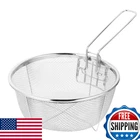 Doitool Stainless Steel Deep Fry Basket Round Wire Mesh Folding New. Price: $46.51.