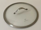 Calphalon Tempered Glass Lid Cover For 12" Pan 11.75" Rim 12.25" Outer Diameter Used. Price: $19.99.