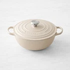 Creuset Signature Enameled Cast Iron Soup Pot, 4 1/2-QT, Brioche New. Price: $154.88.