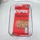 Pyrex Basics 3 Qt Glass Rectangle Baking Dishwasher Safe New. Price: $12.00.