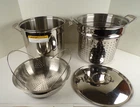 Cuisinart Chefs Classic Stainless Steel Pot 12 Qt Stock #766 26P1 New. Price: $99.99.