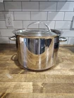Kirkland Professional Copper Core Nfs 8.0 Qt Stock Pot Stainless W/lid Light Used. Price: $65.00.