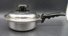 Americraft 1 Quart Saucepan Pot W Lid Stainless Steel Black Handle Usa Vintage Used. Price: $24.99.