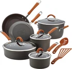 Rachael Ray Cucina Dishwasher Safe Hard Anodized Nonstick Cookware Pots Pans New. Price: $279.88.