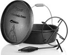8 Quart Cast Iron Dutch Oven Pot With Lid Feet /stand & Spiral-shaped Handle New. Price: $49.99.
