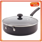 Farberware Easy Clean 6 Qt Nonstick Jumbo Cooker Chef Pan Glass Lid Black New. Price: $37.49.