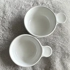 Corningware Grab White Bowls P-150-B Set Of 2 Used. Price: $18.00.