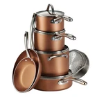 Tramontina, 11-PIECE Nonstick Cookware Pots Pans Lids Set (choose Color) New. Price: $208.00.