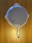Creuset 9 Enameled Cast Iron Skillet Light Purple #23 New. Price: $100.00.