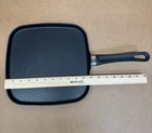 Scanpan Classic 11-INCH Square Griddle, 2.3, Black New. Price: $120.00.