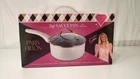 Paris Hilton 2 Quart Nonstick Ceramic White Sauce Pan With Glass Lid New. Price: $21.99.