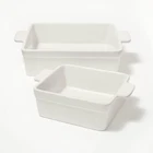 2PC Stoneware Square Baking Dish Set - Figmint. Price: $28.60.