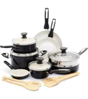 Greenpan Rio 16-PIECE Nonstick Pot And Set Black (CC002639-001) New. Price: $159.00.