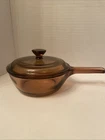 Corning Vision Amber .5 Liter Saucepan Glass Usa Vintage W/P81C Pyrex Lid Used. Price: $17.99.