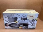 Rachael Cucina Nonstick Cookware Pots And Pans Set, 12 Piece, Sea Salt Gray New. Price: $140.76.