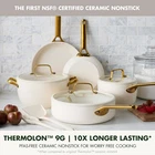 Nonstick Reserve Pro 10 Piece Cookware Set, Nsf Certified, Pfas-free -m New. Price: $474.35.
