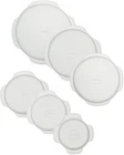 W&p Reusable Silicone Stretch Lid, Set Of 6 Circular Lids, Dishwasher Opaque New. Price: $29.59.