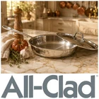 All-clad Stainless 10" Fry Pan Skillet W/ Lid 3-PLY Usa Open Box Read Used. Price: $126.44.