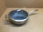 Zwilling Spirit Ceramic Nonstick Perfect Pan, 4.6-QT, Stainless Steel New. Price: $120.00.