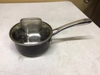 Cuisinart 85C19-14 Qt Sauce Pan With Lid Stainless Steel Used Cond. Price: $14.95.