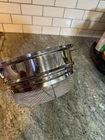 Saladmaster Stainless Steel 316 Culinary Fry Steamer Insert Basket No Handles Used. Price: $240.00.