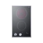 Summit CR2B12ST 12" Electric Radiant Cooktop W/ (2) Burners, Black Ceramic Gl... New. Price: $441.09.