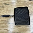Vtg Calphalon 11"X8" Commercial Cookware Hard Anodized Aluminum Grill / Griddle Used. Price: $30.00.