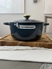 Le Creuset Signature Cast Iron 5 1/2-QT Round Dutch Oven Agave New. Price: $359.99.